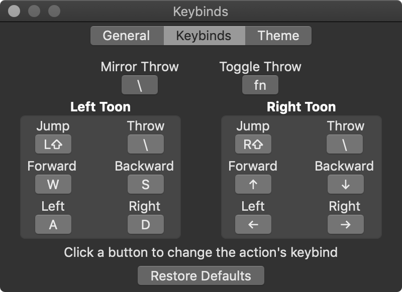 Custom Keybinds